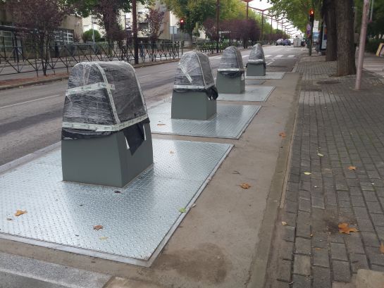 Guadalajara contará a partir de mañana con 67 contenedores soterrados instalados en cuatro importantes zonas urbanas