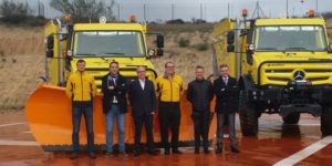 El Gobierno regional recepciona ocho de las 16 autobombas forestales que se incorporan al Servicio de Extinción de Incendios