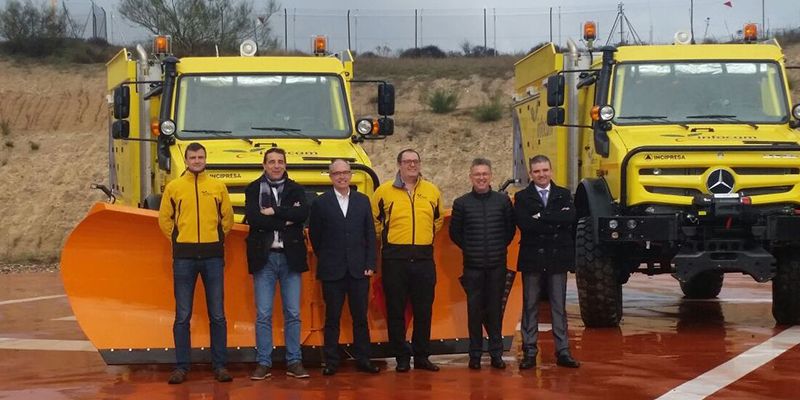 La Junta recepciona ocho de las 16 autobombas forestales que se incorporan al Servicio de Extinción de Incendios