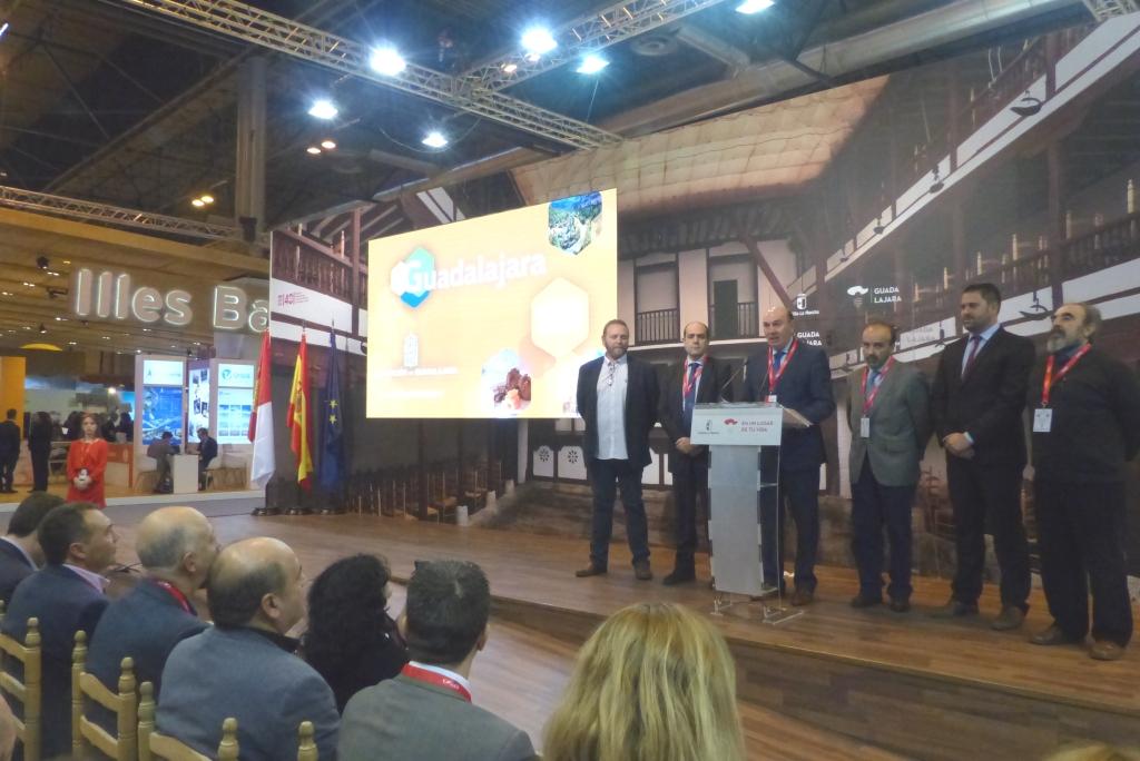 La Diputación da a conocer en FITUR los múltiples atractivos de la provincia con el viaje a La Alcarria y el Geoparque de Molina