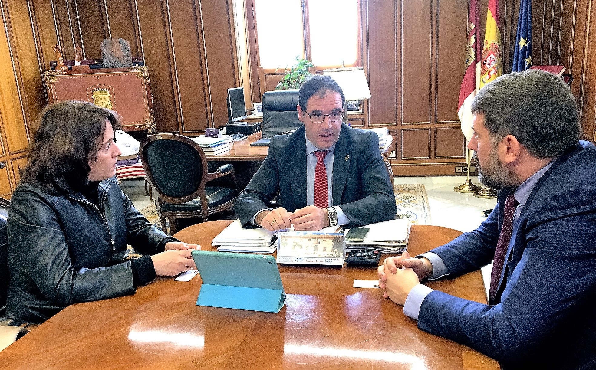 Prieto agradece a ANSEMAT la elección de la provincia para celebrar la III Demostración de Maquinaria Agrícola en Campo