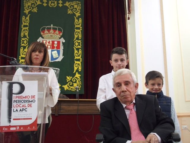 Alfonso Víllora, Premio APC de honor a la trayectoria periodística en Cuenca
