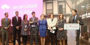 Inauguración del stand de castilla La Mancha en FITUR