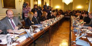 José Luis Martínez Guijarro asiste al Comité Preparatorio de la VI Conferencia de Presidentes en la sede del Ministerio de la Presidencia y para las Administraciones Territoria
