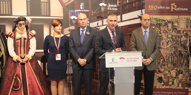 Pastrana presenta en FITUR su propuesta turística basada en la cultura y la defensa del patrimonio