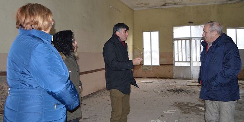 Visita institucional del delegado provincial de la Junta a Pozorrubio de Santiago