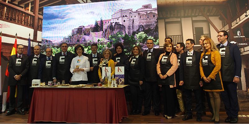 Torner, la música de la SMRC y la gastronomía invaden FITUR para promocionar Cuenca por todo lo alto