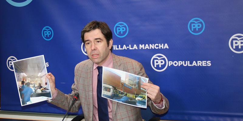 Robisco critica que Page anuncie la vuelta al despilfarro y las duplicidades mientras Castilla-La Mancha sufre el caos sanitario