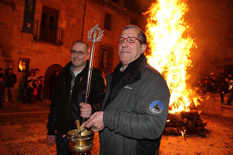 La llama de San Vicente ilumina el corazón de la ciudad de Sigüenza 3 La llama de San Vicente ilumina el corazón de la ciudad de Sigüenza