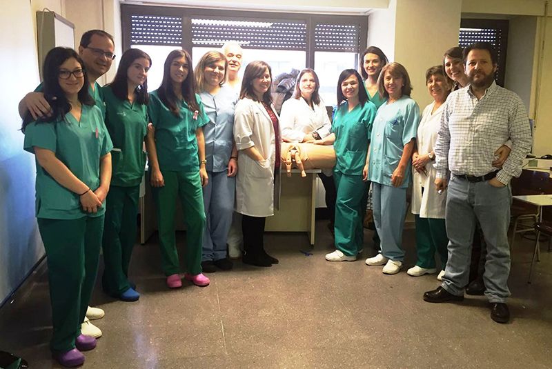 Profesionales del Área de Salud de Guadalajara se forman en la atención de partos en los que el bebé viene de nalgas o con distocia de hombros