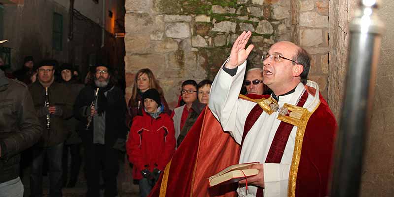 Sigüenza ya siente la llama de San Vicente