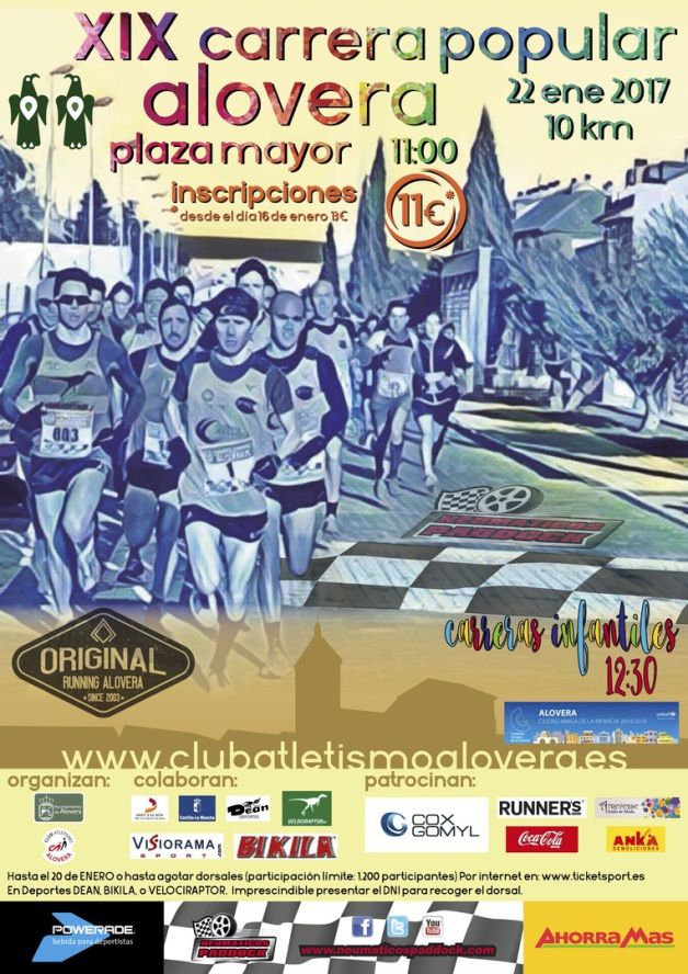 Alovera disfrutará el domingo de su carrera popular