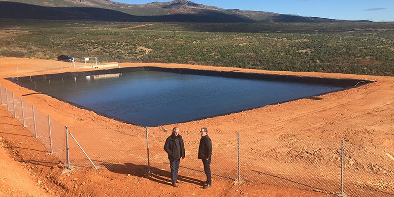 Guadalajara cuenta con tres nuevas balsas de agua para luchar contra los incendios