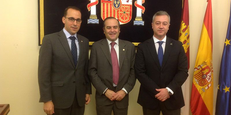 El director general de Globalcaja asiste a la toma de posesión del subdelegado del Gobierno en Albacete