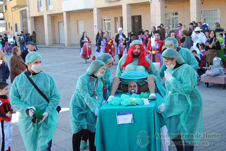Gran participación en el Carnaval de Huete 2017