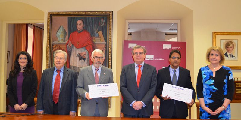 La UCLM dona 17.015 euros a Cruz Roja y a la Delegación Saharaui por la carrera solidaria Campus a Través
