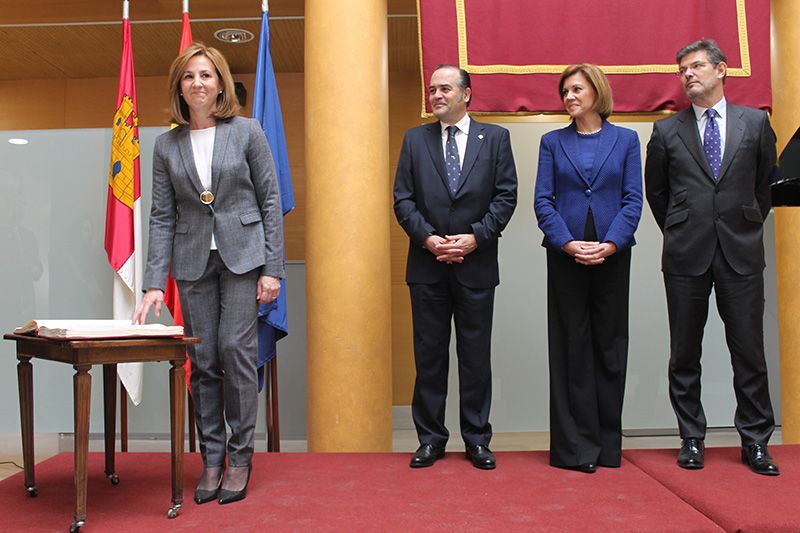 Cospedal y Catalá arropan a María Lidón en su toma de posesión como subdelegada del Gobierno en Cuenca