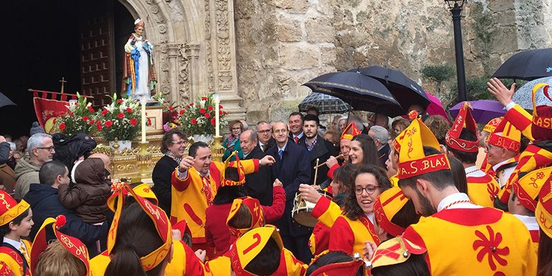 Juan Pablo Sánchez participa en los actos celebrados en Albalate de Zorita en honor a San Blas
