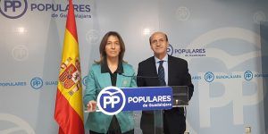 Ana Guarinos y Juan Pablo Sanchez hoy en rueda de prensa 220217
