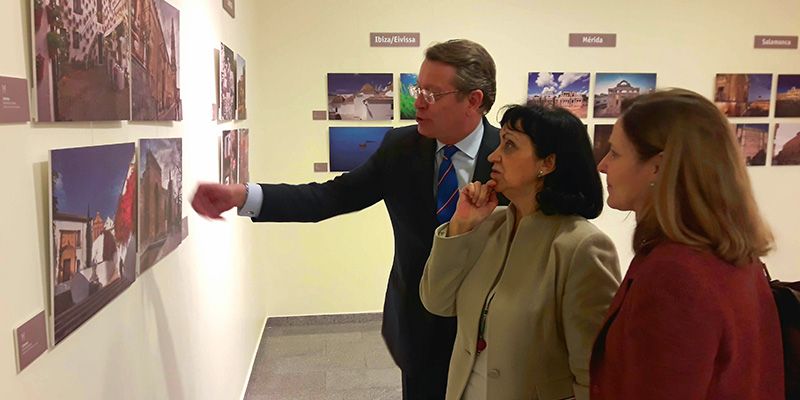 Las Ciudades Patrimonio de la Humanidad de España, en el Instituto Cervantes de Bucarest