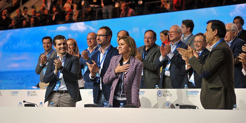 Cospedal seguirá siendo secretaria general y Antonio Román entra en la ejecutiva nacional