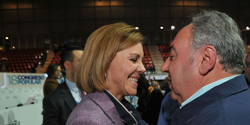 Tirado resalta la satisfacción del PP de la región por la reelección de Cospedal como secretaria general nacional de la formación