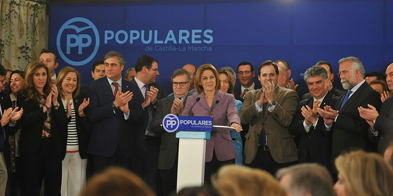 Cospedal anuncia su candidatura para revalidar la Presidencia del PP de C-LM