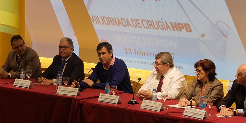 Antonio Román inaugura la VIII Jornada de Cirugía HPN en el Hospital