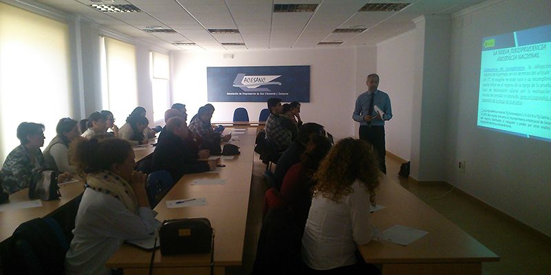 Más de veinte empresas de ACESANC recaban información sobre las actuaciones de la inspección laboral