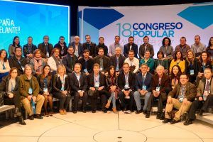 Delegación conquense en el Congreso del PP