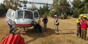 El Gobierno regional ofrece al Gobierno de Chile aumentar su colaboración en el combate contra los incendios que asolan al país