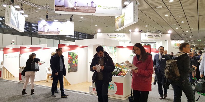 Castilla-La Mancha se promocionará como destino de inversión en la feria Fruit Logística de Berlín