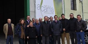 Francisco Martínez Arroyo visita la almazara cooperativa ‘Alta Alcarria’