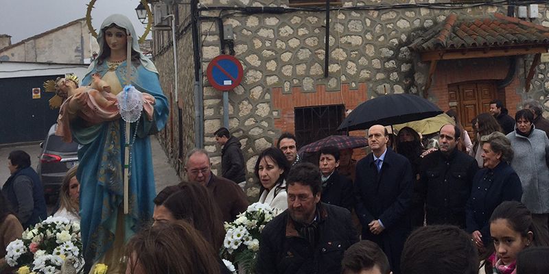 Sánchez-Seco participa en Pioz en los actos en honor a La Candelaria