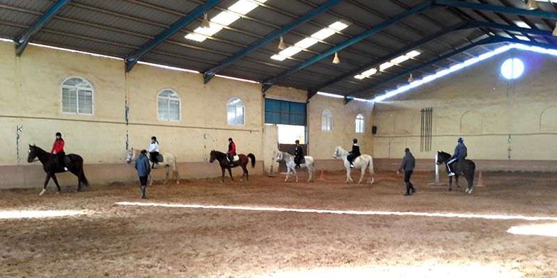 La hípica marca el arranque de la nueva actividad para jóvenes de entre 16 y 18 años del programa ‘Somos Deporte’