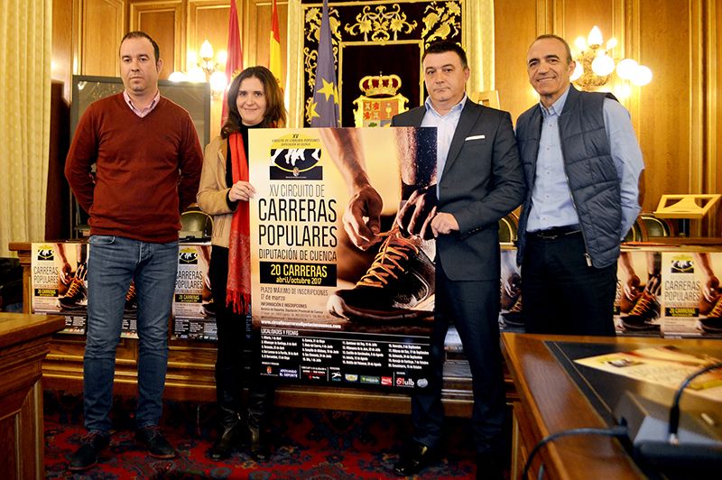El Circuito de Carreras Populares ‘Diputación de Cuenca’ alcanza su XV edición con una veintena de pruebas 3 El Circuito de Carreras Populares ‘Diputación de Cuenca’ alcanza su XV edición con una veintena de pruebas