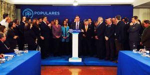 Prieto en el Comité de Dirección del PP CLM