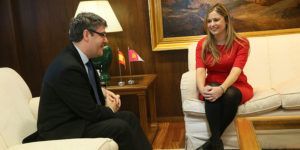 Reunión con el ministro de Energía