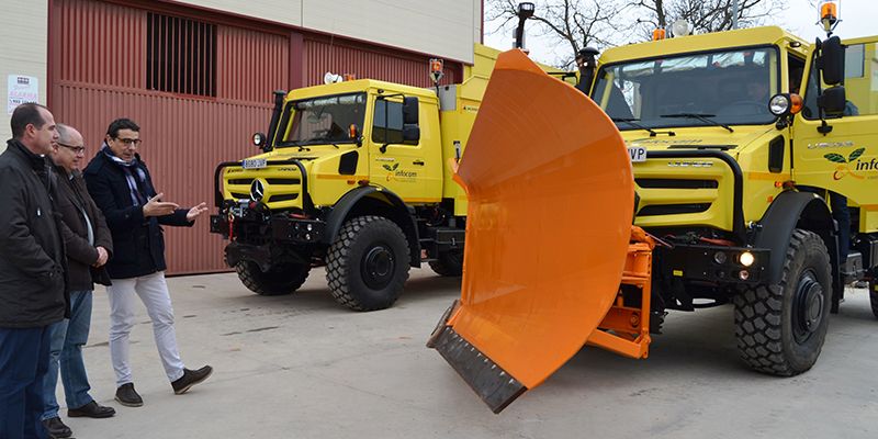 La Junta refuerza el operativo de lucha contra incendios forestales de Guadalajara con tres nuevos vehículos autobomba