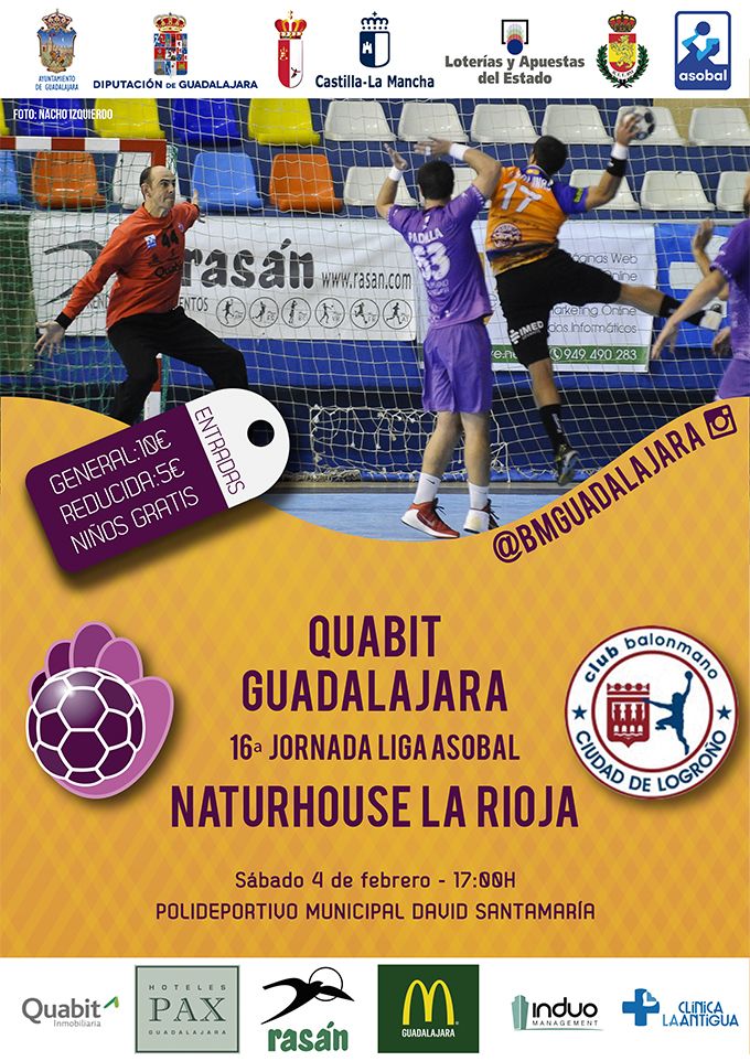 El Quabit se enfrenta a Logroño con ganas de competir