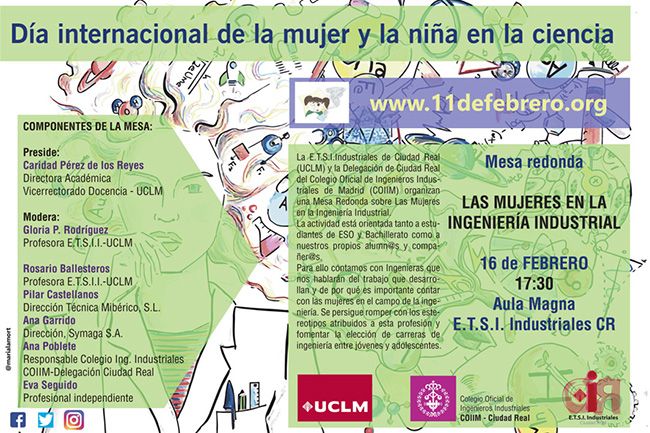Un grupo de científicas explicarán en la UCLM por qué es importante contar con las mujeres en el campo de la Ingeniería