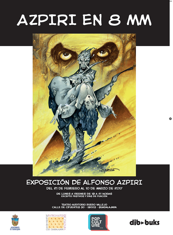 El Buero Vallejo acoge una exposición de Azpiri hasta el 10 de marzo 3 El Buero Vallejo acoge una exposición de Azpiri hasta el 10 de marzo