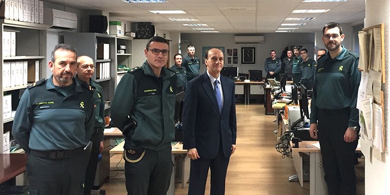La criminalidad desciende un 32% en Guadalajara en zona de Guardia Civil durante el mes de enero