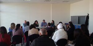 Verónica Renales y Eladio Freijo presentan a las asociaciones sociosanitarias y ong´s la marcha  solidaria "10.001 Pasos"