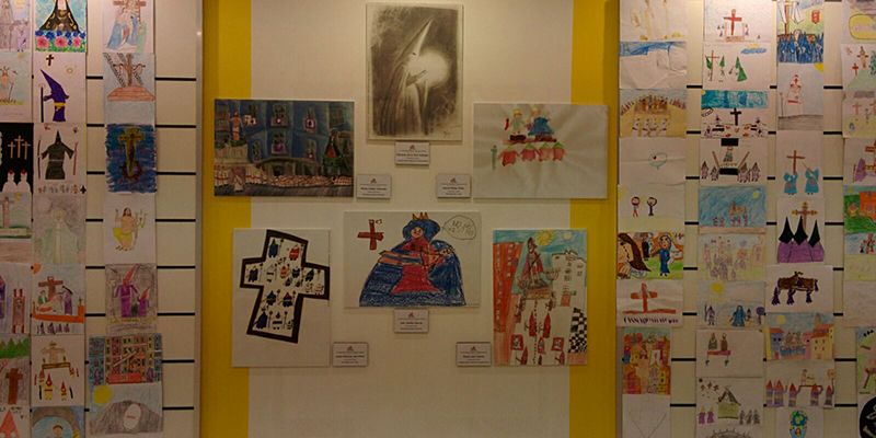 Ya se puede visitar la exposición del XV Concurso de Dibujo del Resucitado y el diorama de El Encuentro 3 Ya se puede visitar la exposición del XV Concurso de Dibujo del Resucitado y el diorama de El Encuentro