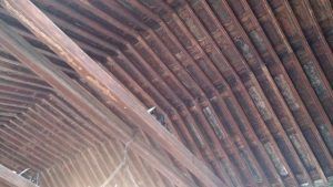 Las Majadas (Cuenca) se manifiesta en defensa de su patrimonio. 4 ARTESONADO PEQUEÑA