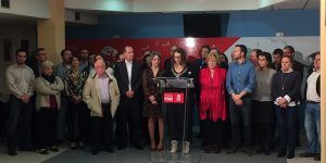 Araceli Martínez, Elena de la Cruz, Alberto Rojo..., entre los integrantes del grupo de trabajo de apoyo a Susana Díaz en Guadalajara