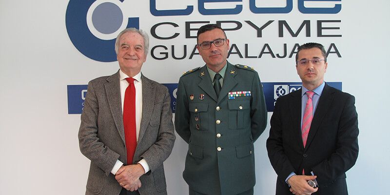 CEOE-Cepyme Guadalajara colabora con la Guardia Civil para formar a los suboficiales en materia de inteligencia emocional