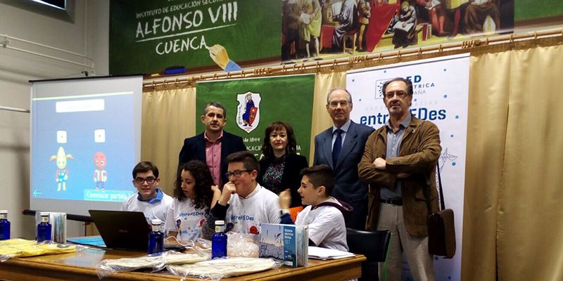 El Museo de las Ciencias y Red Eléctrica celebran la fase clasificatoria de “La Ruta del Quijote. Olimpiada entreREDes” en el IES Alfonso VIII