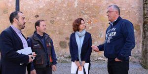 C's Guadalajara visita Sacedón para conocer de primera mano la situación de Entrepeñas